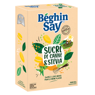 Essayez Beghin Say Edulcorant au sucre/Stévia 250g