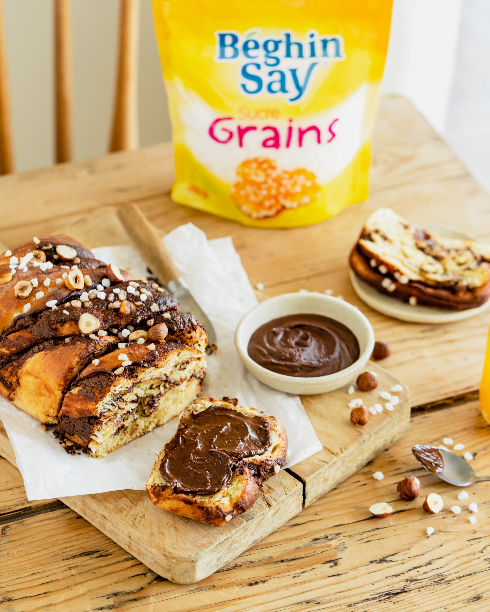 Babka choco-noisette