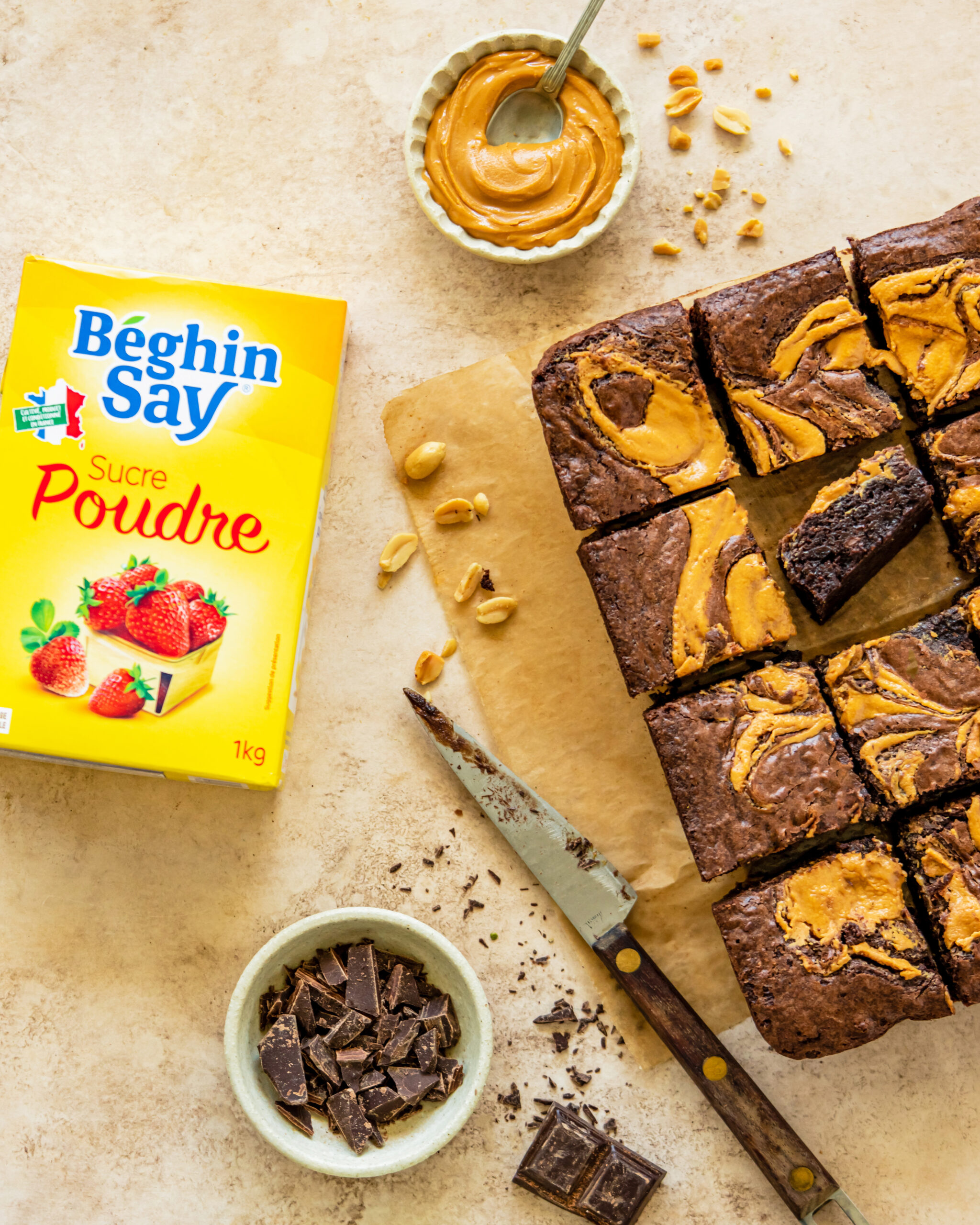 Brownie peanut butter