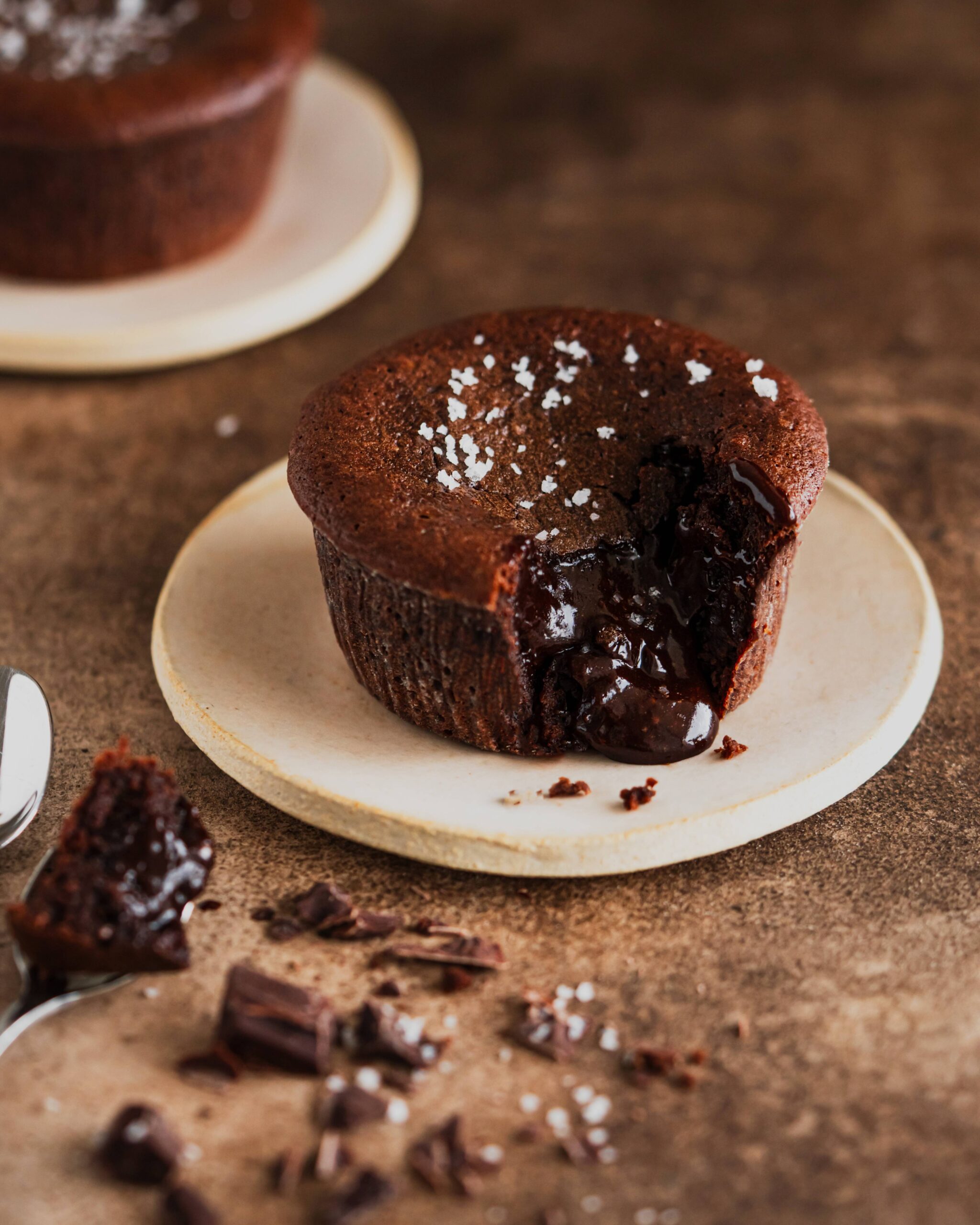 Fondant au chocolat vegan