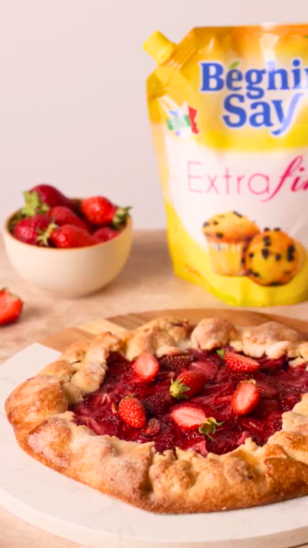 PUSH – RECETTE – TARTE FRAISE BEGHIN SAY – 616×1096